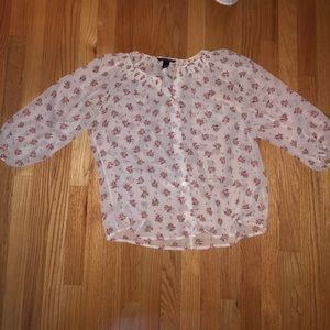 Victoria’s Secret floral blouse